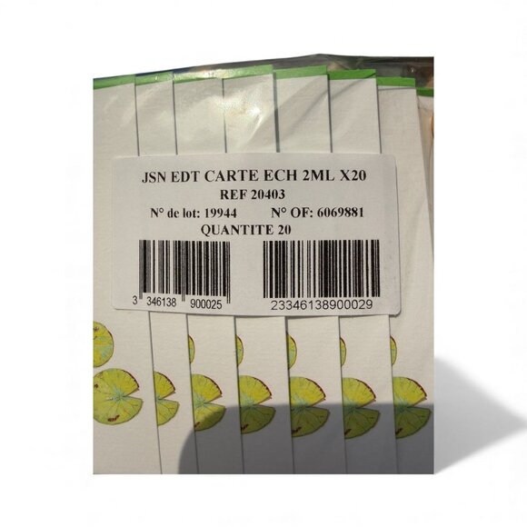 Hermès Un Jardin Sur Le Nil EDT Sample Cards Set – 2ml x 20 - Picture 3 of 5